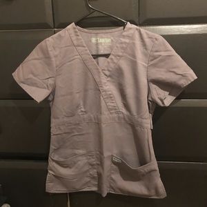 Grey’s Anatomy Scrub Top Grey